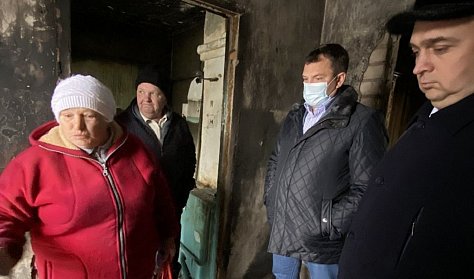 Помочь погорельцам взялся депутат